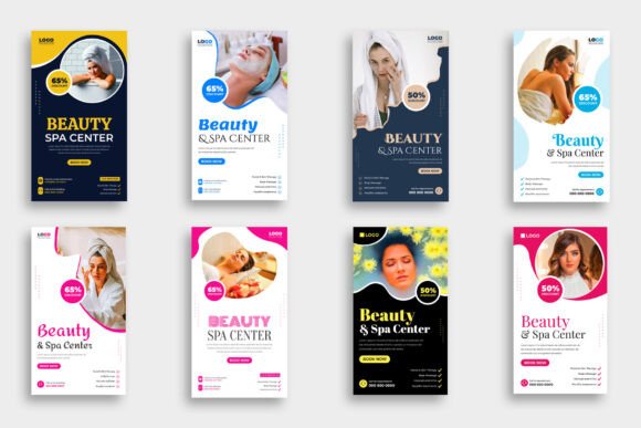 Download Beauty Spa Salon Social Media Stories - Social media Collection