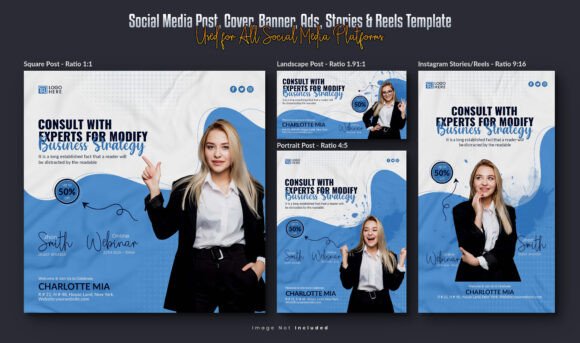 Download Business Social Media Templates - Social media Collection