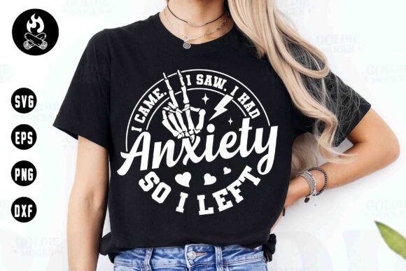 Download Anxiety so I Left SVG, Mental Health Svg - Premium Bundle