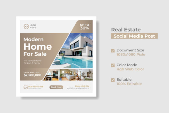 Download Real Estate Social Media Post and Ads - Social media Collection