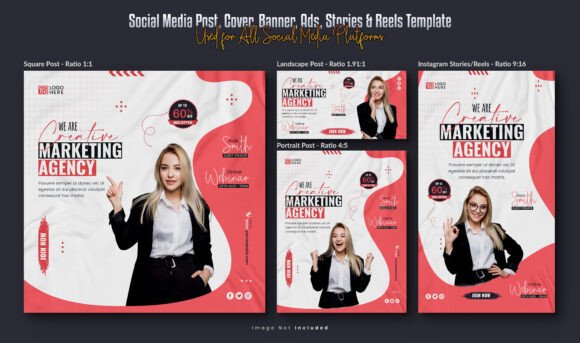 Download Business Social Media Templates - Social media Collection