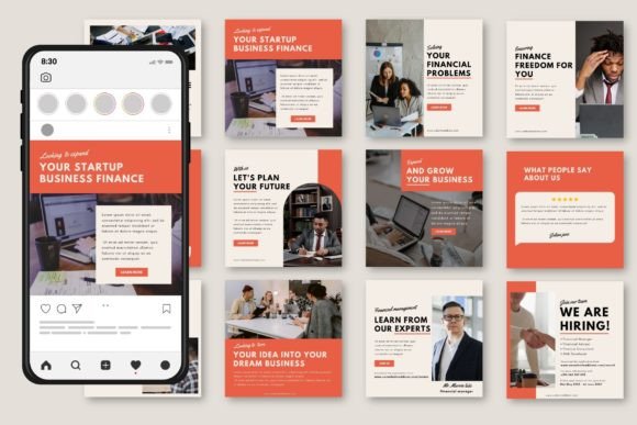 Download Finance Social Media Templates - Social media Collection