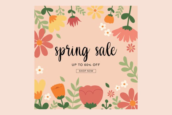 Download Spring Sale Social Media Square Template - Social media Collection