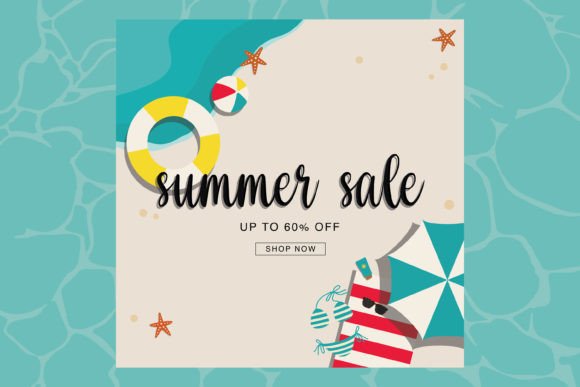 Download Summer Sale Social Media Square Template - Social media Collection