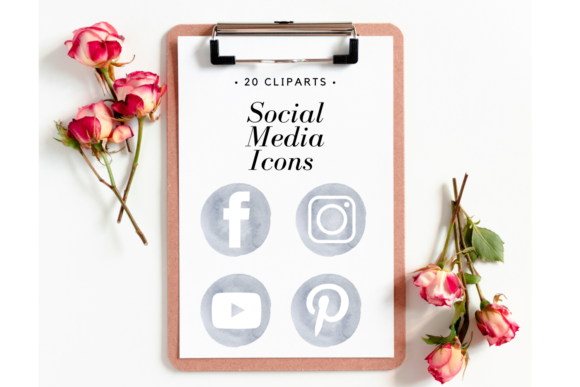 Download Blue Candy Social Media Set - Social media Collection