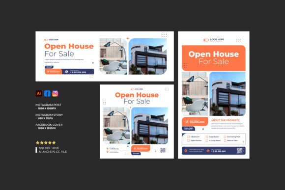 Download Real Estate Social Media Banner Template - Social media Collection