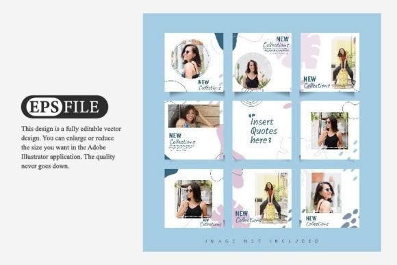 Download Social Media Grid Puzzle Seamless - Social media Collection
