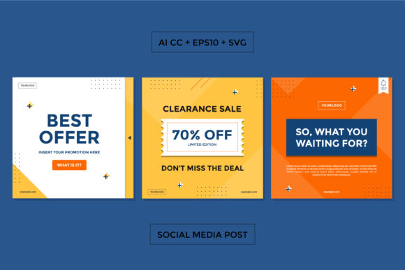 Download Social Media Square Template - Social media Collection