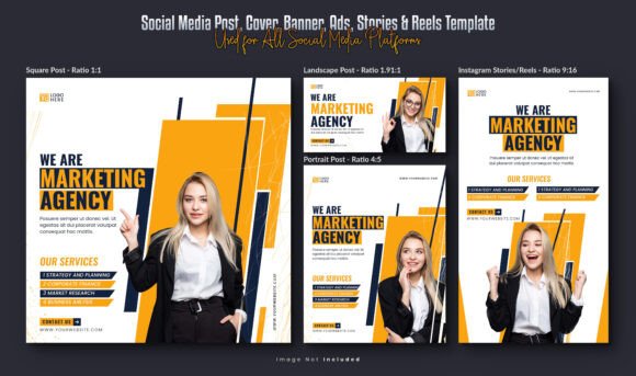 Download Business Social Media Templates - Social media Collection