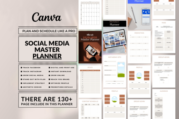 Download Social Media Master Planner PDF - Social media Collection