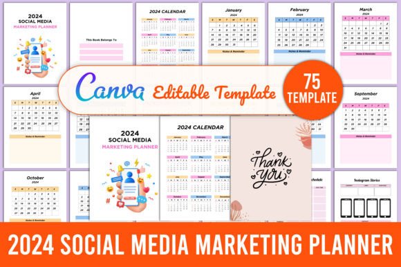 Download 2024 Social Media Marketing Planner - Social media Collection