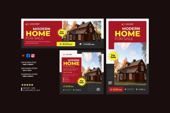 Download Real Estate Social Media Banner Template - Social media Collection
