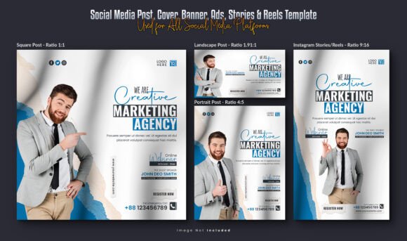 Download Business Social Media Templates - Social media Collection