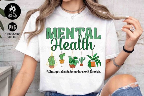Download Mental Health Plant PNG Sublimation - Premium Bundle
