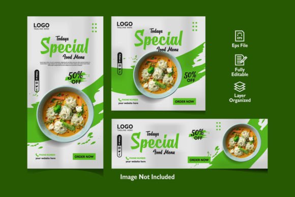 Download Special Food Social Media Set Promotion - Social media Collection