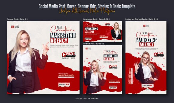 Download Business Social Media Templates - Social media Collection
