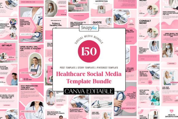 Download Healthcare Social Media Template Bundle - Social media Collection