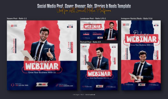 Download Business Social Media Templates - Social media Collection