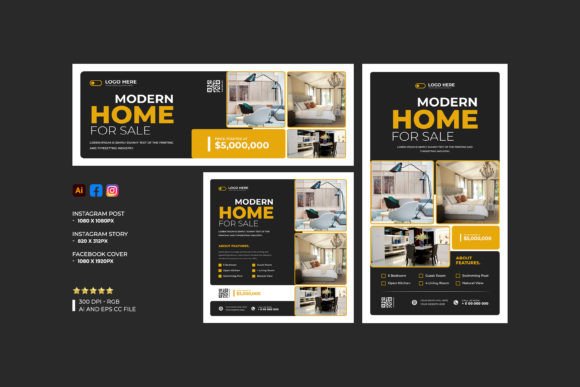 Download Real Estate Social Media Banner Template - Social media Collection