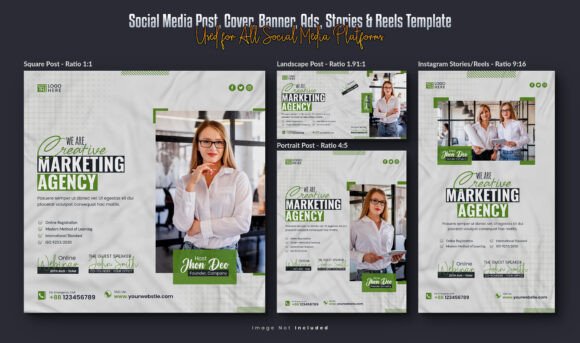 Download Business Social Media Templates - Social media Collection