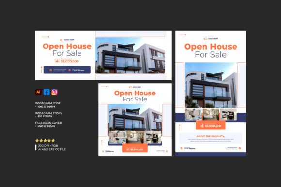 Download Real Estate Social Media Banner Template - Social media Collection